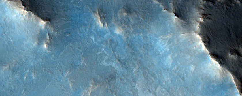 Possible Phyllosilicates in Nili Fossae Crater Rim