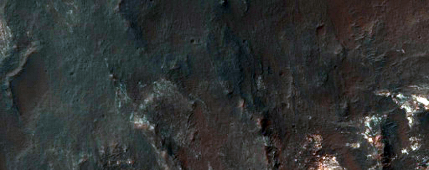 Possible MSL Rover Landing Site in Ariadnes Colles