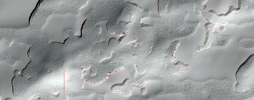 South Polar Cap Basketball Terrain