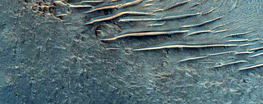 Oudemans Crater Central Peak