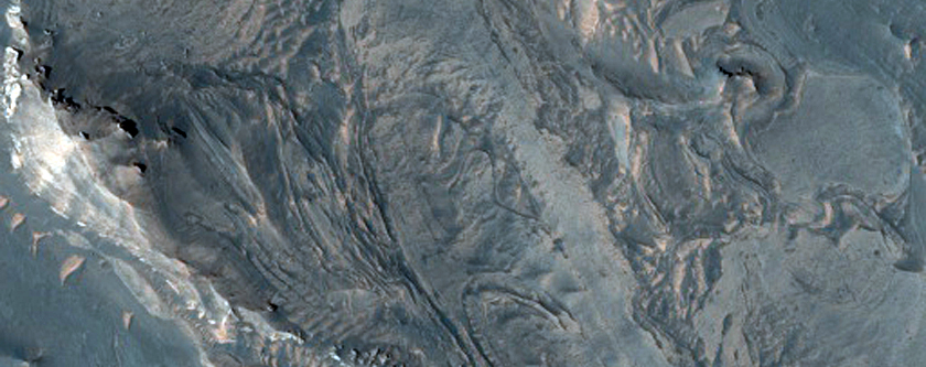 Melas Chasma Floor