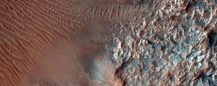 Central Uplift of Impact Crater