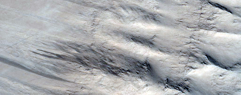 Crater with Lobate Ejecta and Windstreaks