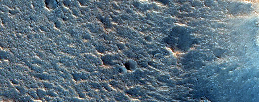 Mounds in Central Chryse Planitia and Possible MSL Rover Landing Site