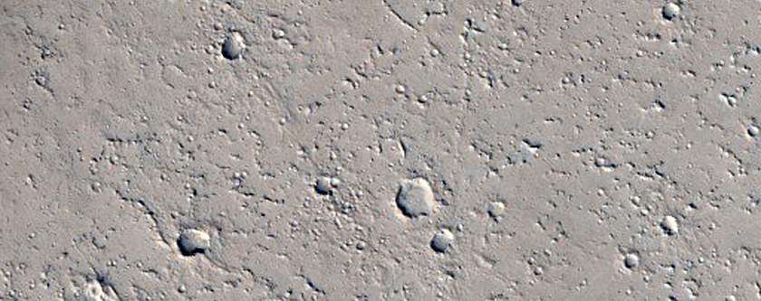 Recent Impact Crater