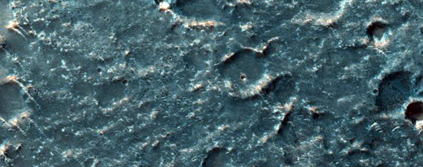 Terra Tyrrhena Crater Floor Deposit