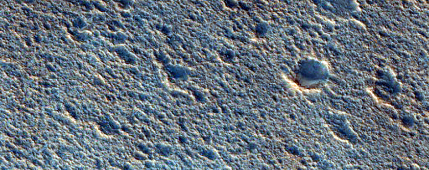 Olivine-Bearing Plateau in Northern Ares Valles System