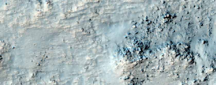 LCP and Olivine-Rich Crater Wall in Terra Sirenum