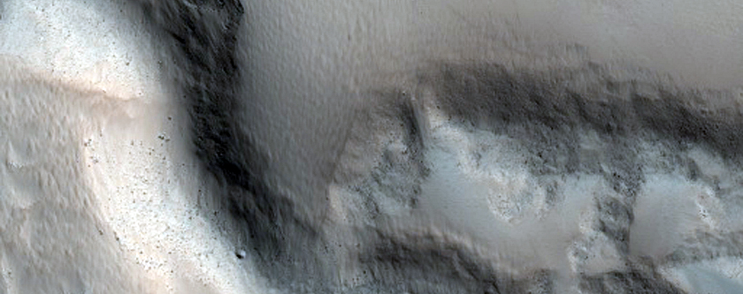 Channel Entering Notch in Fossa Wall