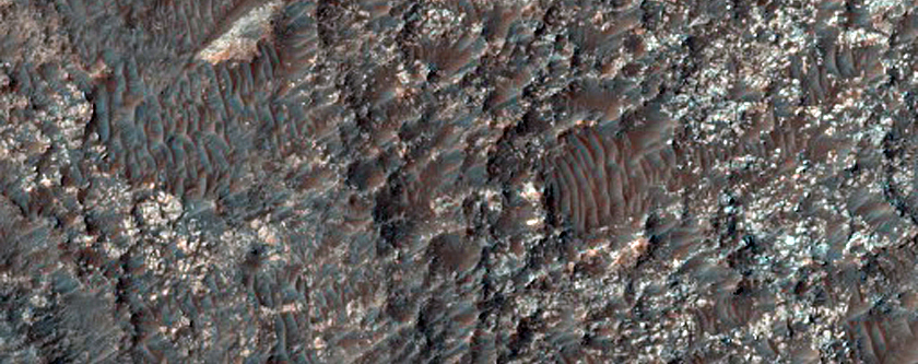Possible Kaolinite Deposit on Kashira Crater Floor