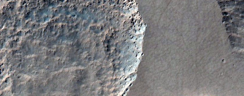 Scalloped Mantle Terrain in Peneus Patera