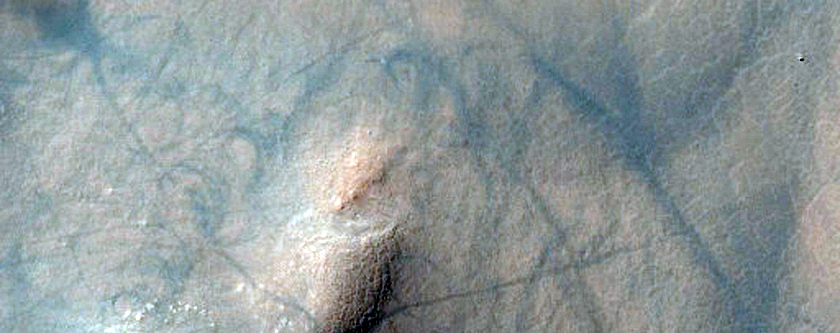 Crater in Noachis Terra