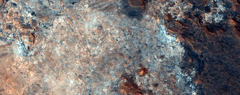 Proposed MSR Landing Site in Mawrth Vallis