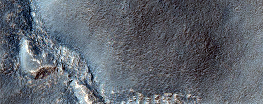 Layered Structures in Hellas Montes Region