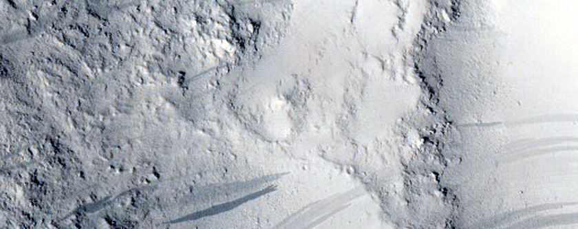 Arabia Terra Crater Rim