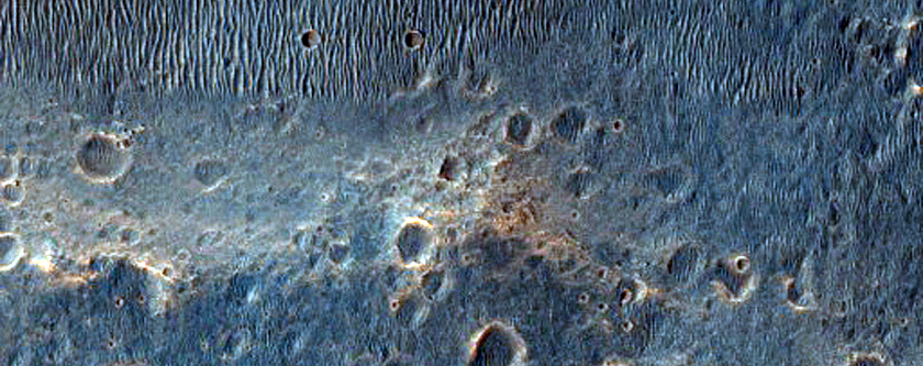 Layered and Fractured Bedrock in Ladon Valles
