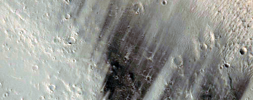 Graben in the Tharsis Region