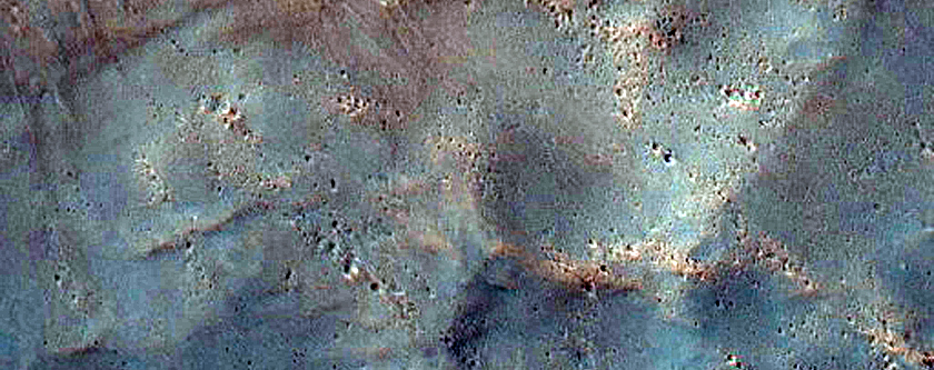 Recent Rocky Small Crater