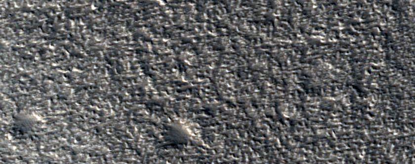 Debris Apron in Northern Tempe Terra