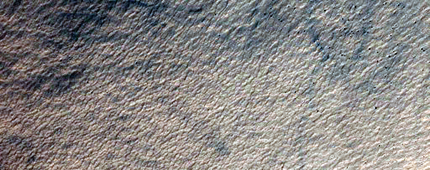 Crater with Mound in HRSC Image H2687_0000_Nd3