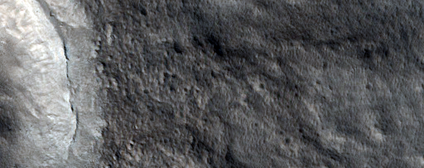 Pedestal Crater