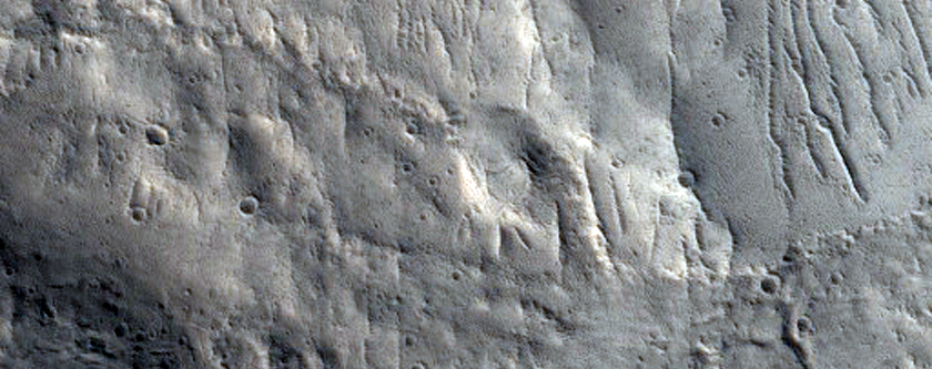 Additional Young Esker-Like Ridges in Tempe Terra