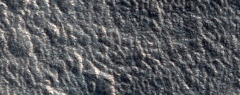 New Impact Site with Fading Ice