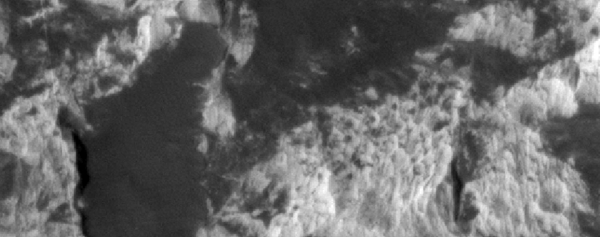 Monitor Slopes of Crater in Capri Chasm