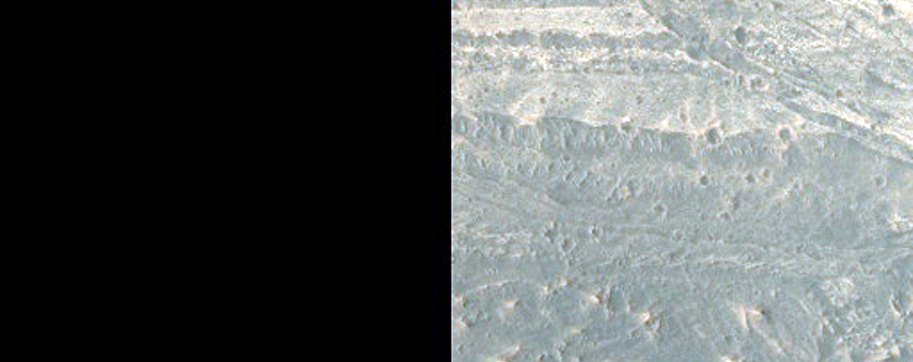 Deposits in Southwestern Candor Chasma