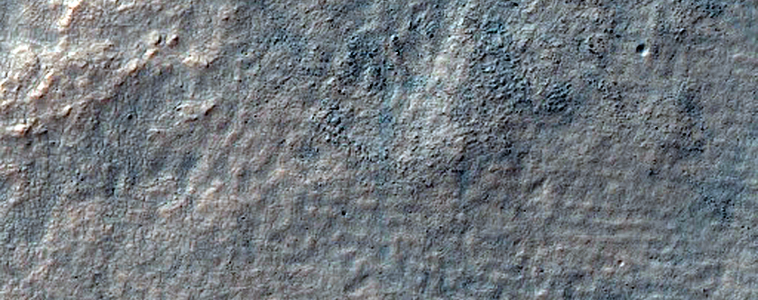 Possible Sulfate and Hydrate-Rich Terrain in Crater Wall in Terra Sirenum