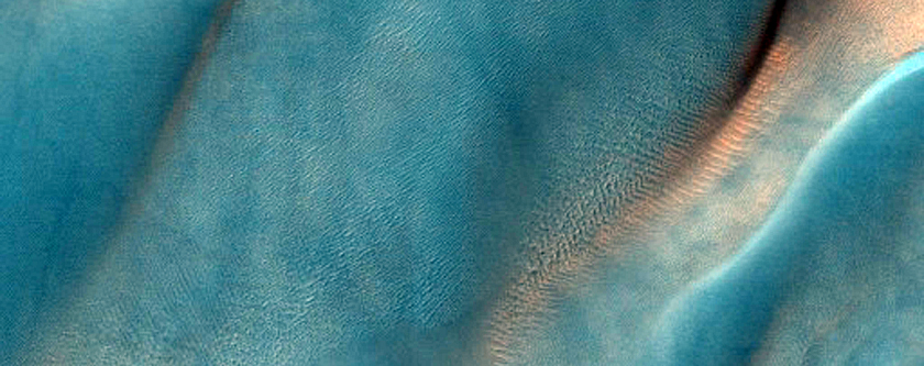 Dunes on Floor of Hooke Crater