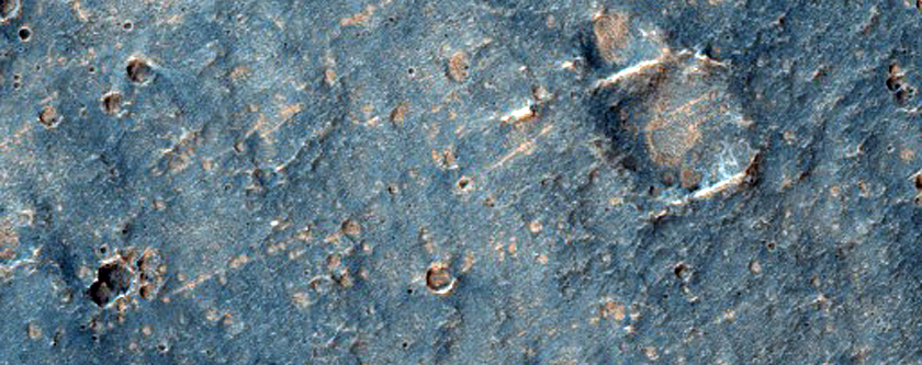 Low Albedo Terrain in Gusev Crater