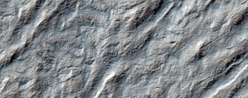 Possible Aeolian Erosion in South Polar Layered Deposits