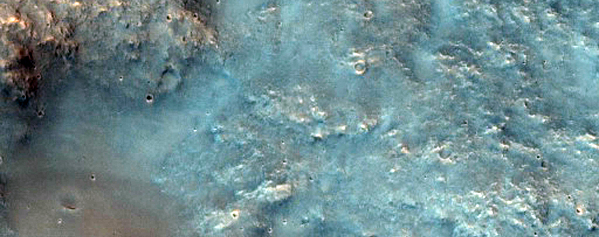 Possible Hydrate-Rich Terrain in Tyrrhena Terra