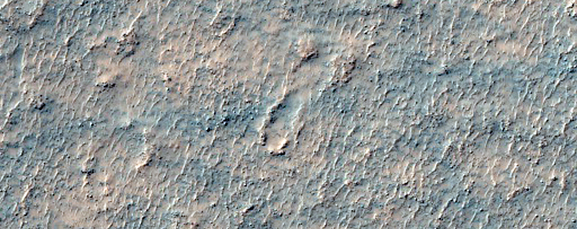 Possible Olivine-Rich Terrain in Buried Crater in Terra Sirenum