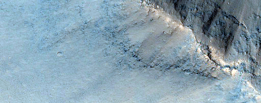 Ius Chasma Terrain Sample