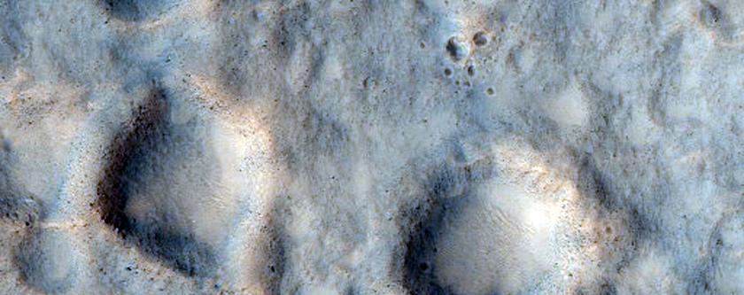 Possible Future Landing Site at Edge of Libya Montes