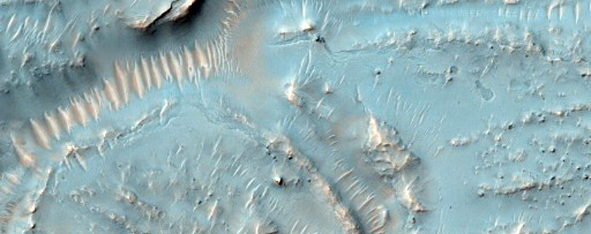 Central Structure of an Impact Crater