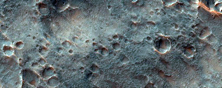 Ridges in Noachis Terra