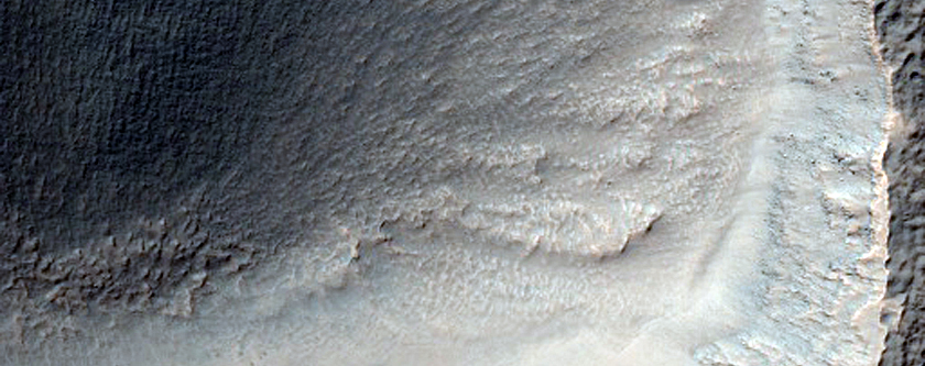 Olivine-Rich Crater and Channel in Terra Sirenum