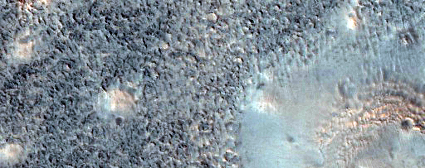 Possible Mud Volcanoes in Acidalia Planitia Region