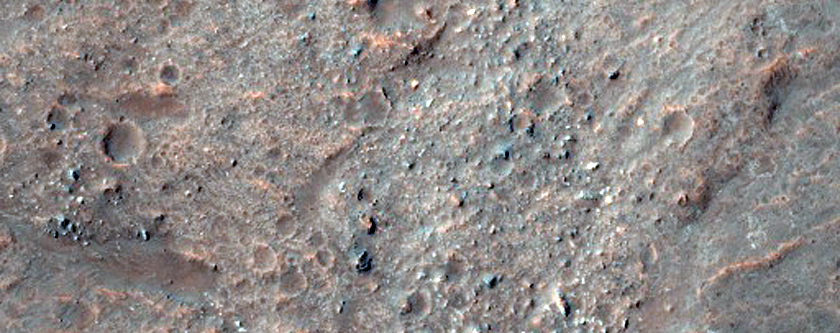 Ganges Chasma Landslide