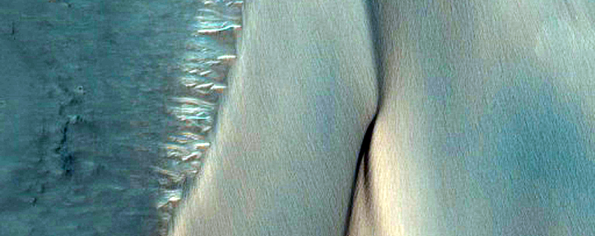 Terrain Sample in Juventae Chasma