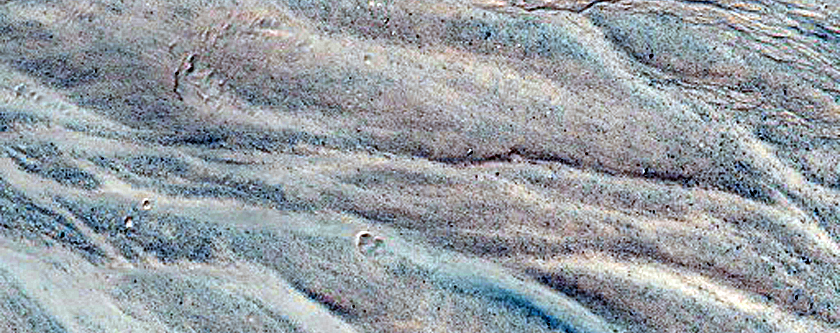 Gullies with Bright Deposits in Dao Vallis