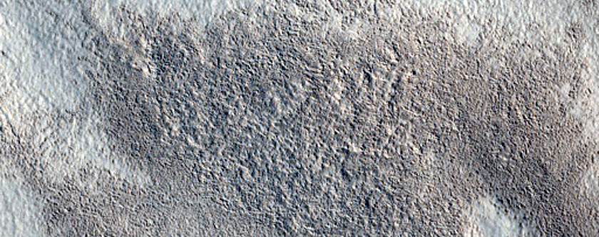 Rough Terrain North of Tinjar Valles
