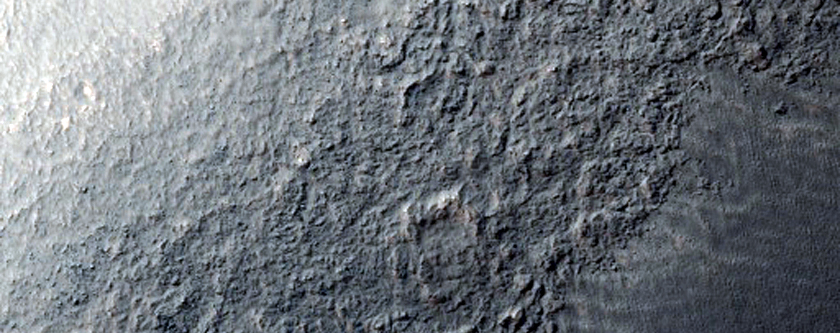 Massif in Reull Vallis