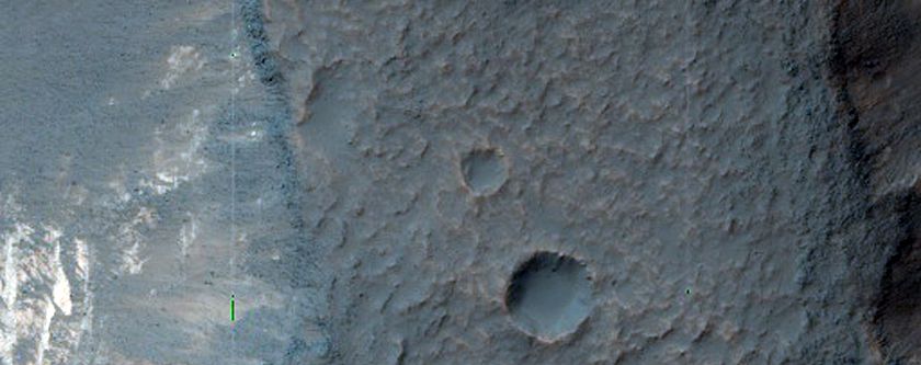 Layered Outcrops in Terby Crater