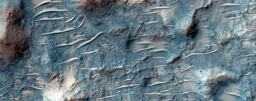 Megabreccia on the Floor of an Impact Crater