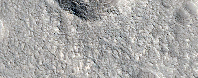 Degraded Craters on Lobate Debris Apron