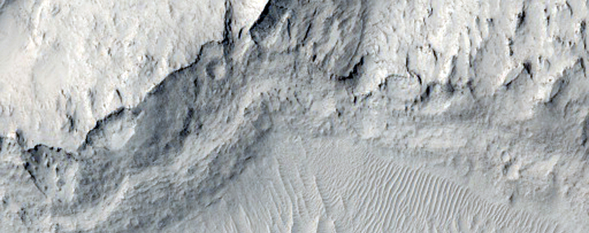 Apollinaris Sulci Indurated Dunes